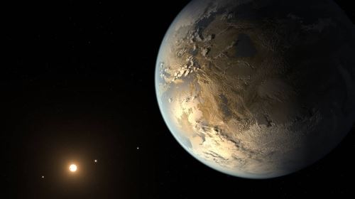 케플러-186f 상상도 [자료사진][출처: NASA 에임스/SETI 연구소/제트추진연구소-Caltech]