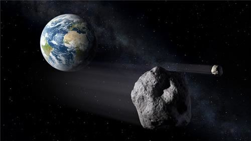 지구 충돌 위협하는 소행성 [자료사진][출처:유럽우주국(ESA)]