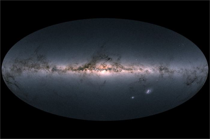 은하수/암흑 물질은 여기에서 온 것이 아닙니다. ESA / Gaia / DPAC