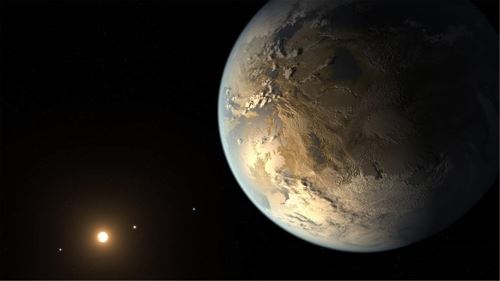 지구크기의 외계행성 케플러-186f 상상도[출처:미국항공우주국/제트추진연구소-캘리포니아공대]