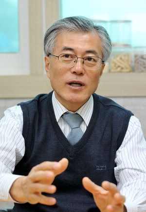문재인( 노무현재단 이사장) 변호사. 김성효 기자.