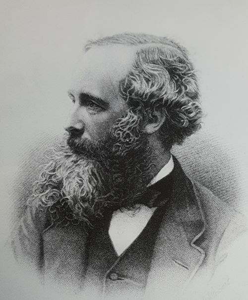 40대의 맥스웰. Fergus of Greenock의 사진을 기초로 한 G. J. Stodart의 판화 작품. 출처: 위키피디아