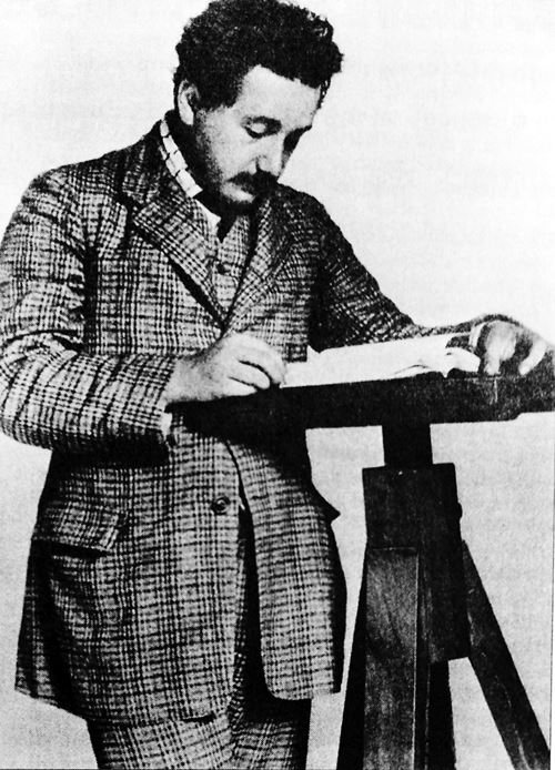특수상대성이론을 발표한 해인 1905년의 아인슈타인. 출처: 아인슈타인하우스-베른