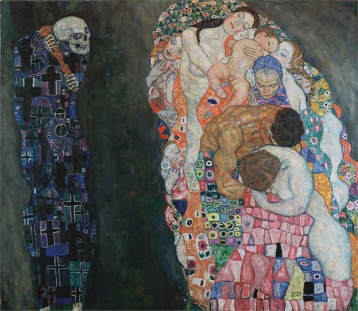 클림트 「죽음과 삶」(1910)