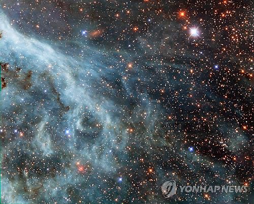 우리 은하를 도는 마젤란은하의 일부 [자료화면][EPA=연합뉴스]