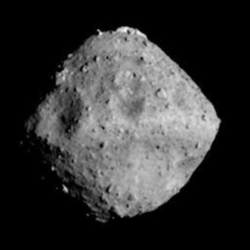 하야부사가 촬영해 공개한 소행성 '류구'[출처:JAXA]