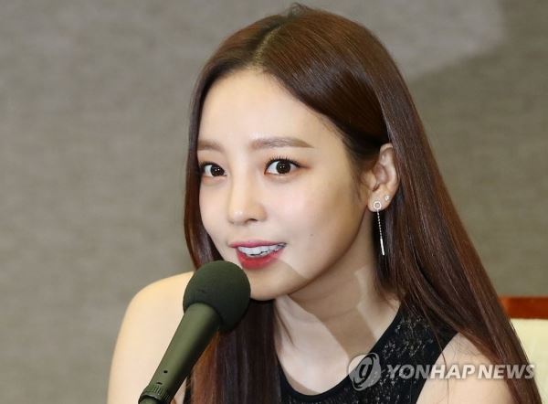 아이돌 그룹 카라 출신인 구하라씨 [연합뉴스 자료사진]