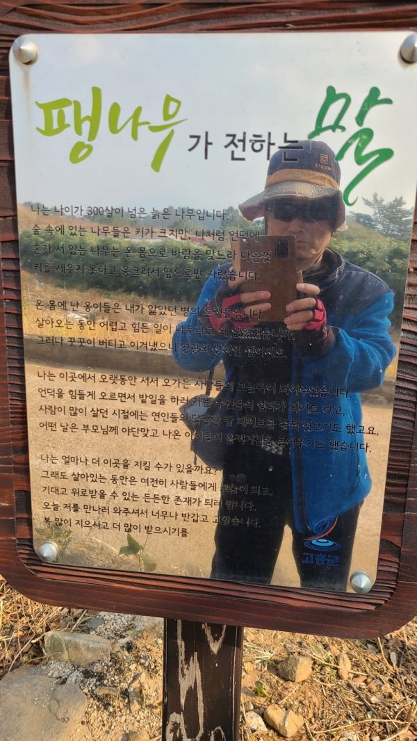 사진 찍는 필자