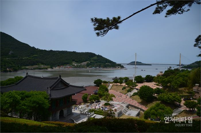 렌즈43-2. 영광대교와 법성포구 그리고 마라난타사
