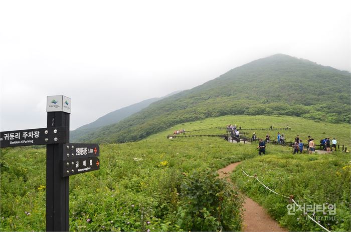 곰배령 꽃반, 작은 점봉산
