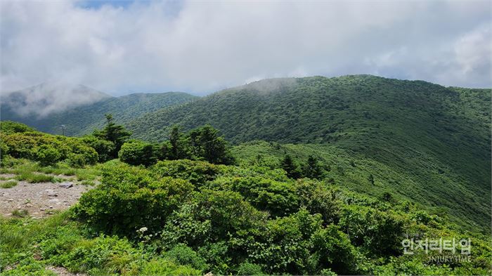 태백산 주변 풍경