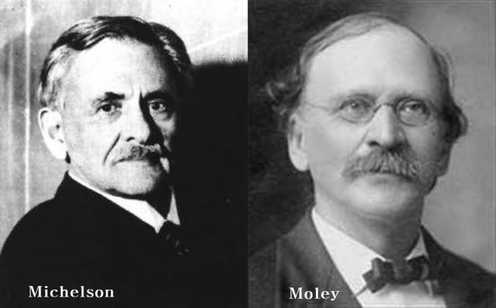 Michelson (left) and Molly.